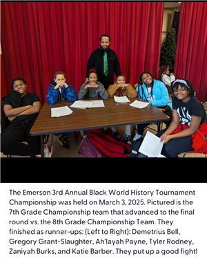 Mr Watkins with 7th grade tournament players